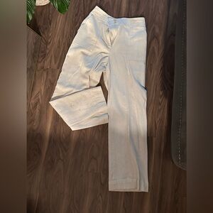 linen wide leg pants
